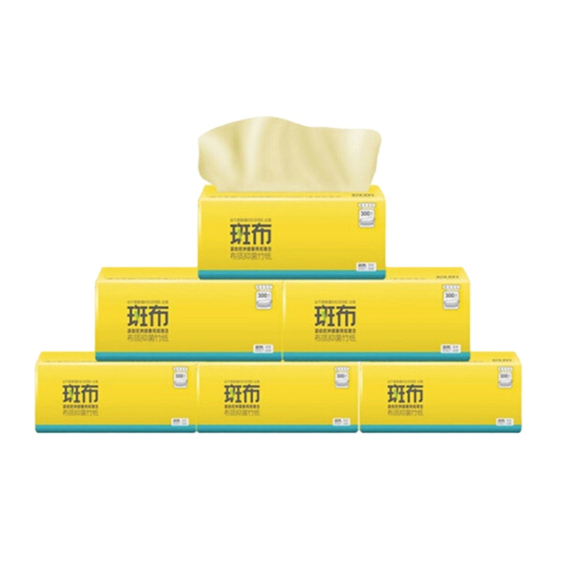 斑布(BABO) BASE 系列 190MM 100抽 抽纸 (96包/箱) BCR100E24 (单位:箱)