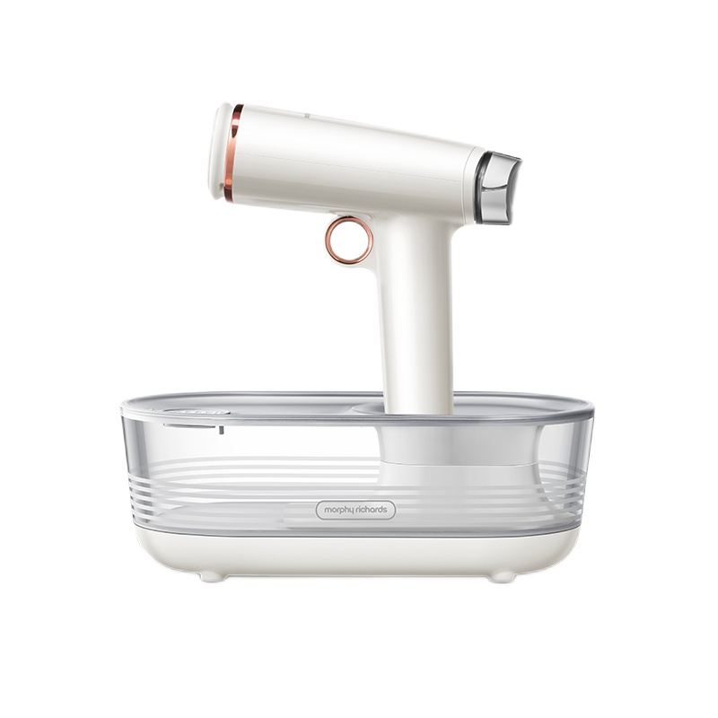 摩飞电器(MORPHY RICHARDS)手持挂烫机家用蒸汽烫斗小型便携式熨烫机旅行迷你熨衣服白色MR2030