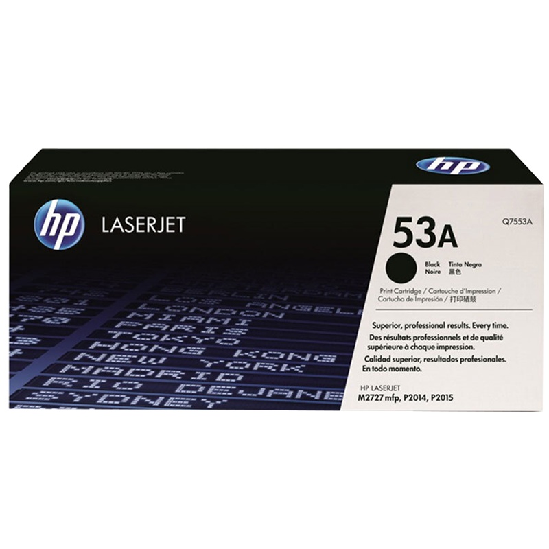 惠普（HP）LaserJet Q7553A黑色硒鼓53A（适用LaserJet P2014/2015系列 2727系列）