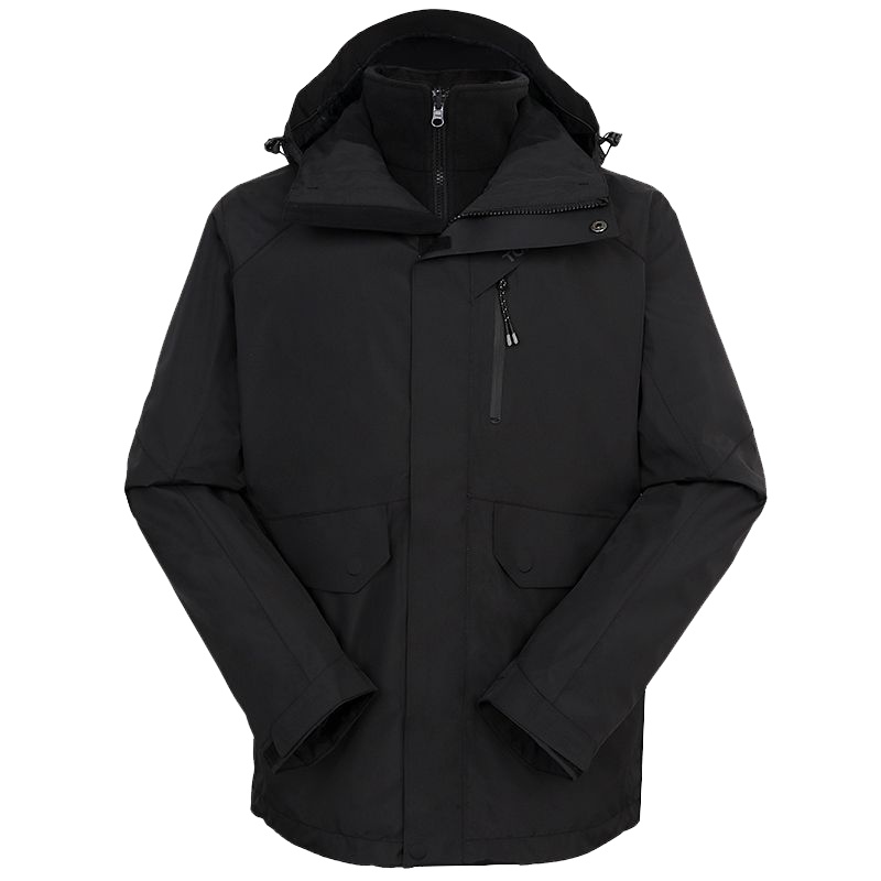 防寒冲锋衣 TA0137 情侣秋冬可拆卸外套加绒加厚户外登山服装（单位：件）