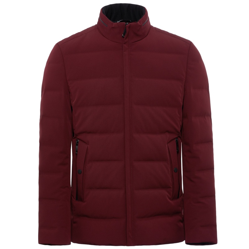 波司登短款羽绒服男士商务休闲立领冬季保暖厚款外套