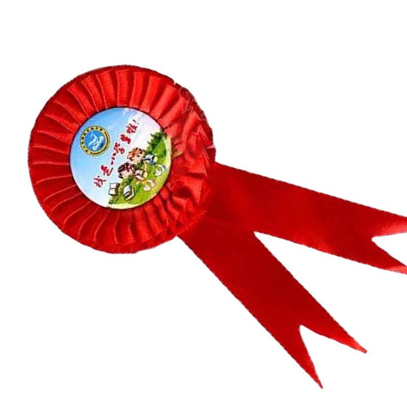 展示铭牌 大小号胸花 定制版 55个/组