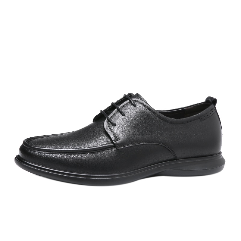 奥康男鞋休闲皮鞋男低帮商务皮鞋 系带软底鞋子单鞋男