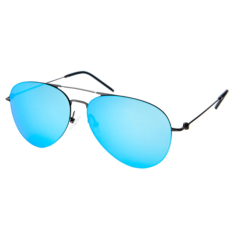 苏宁极物 飞行员尼龙偏光太阳镜 蓝色墨镜太阳镜男女潮人开车偏光蛤蟆镜太阳眼镜司机驾驶镜