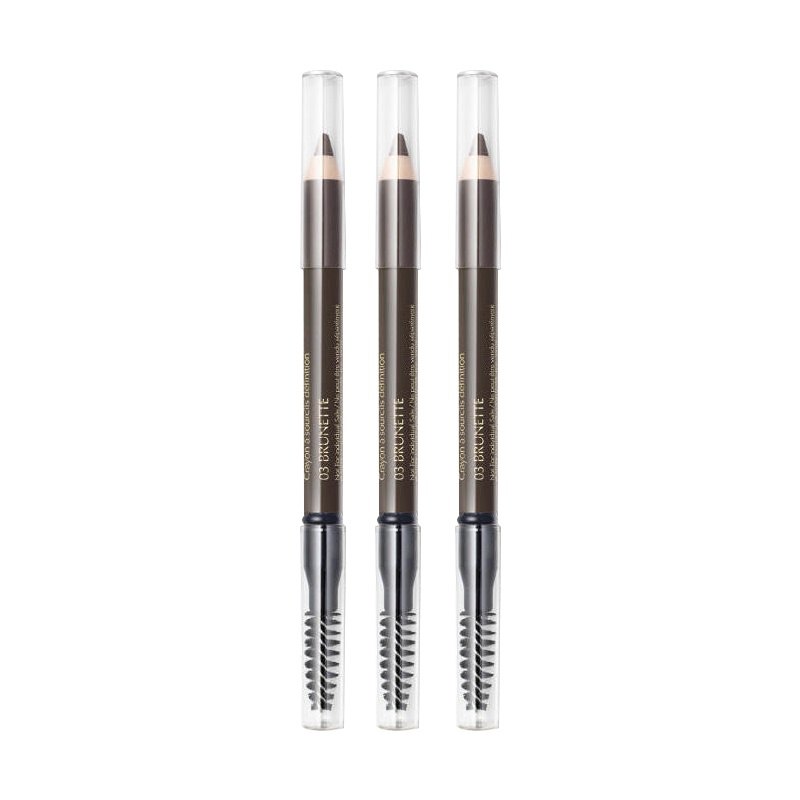 [专柜正品 顺丰速运]Estee Lauder 雅诗兰黛 持妆塑形眉笔 小样 #03深棕色*3 带眉刷