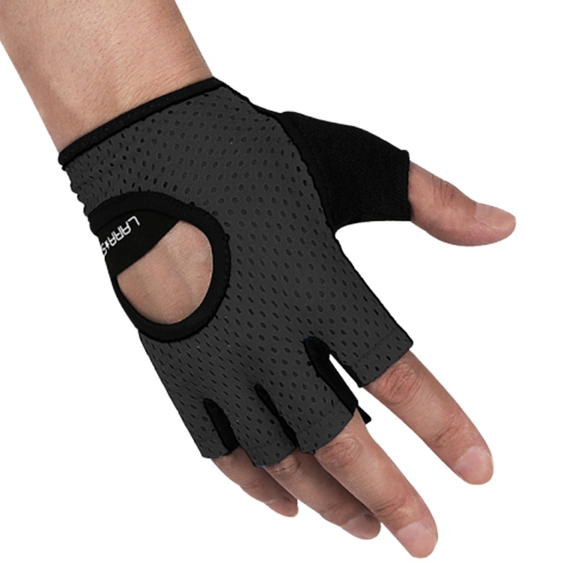劳拉之星LS0748健身手套运动手套动感单车半指防滑男女举重器械跑步训练耐磨1副