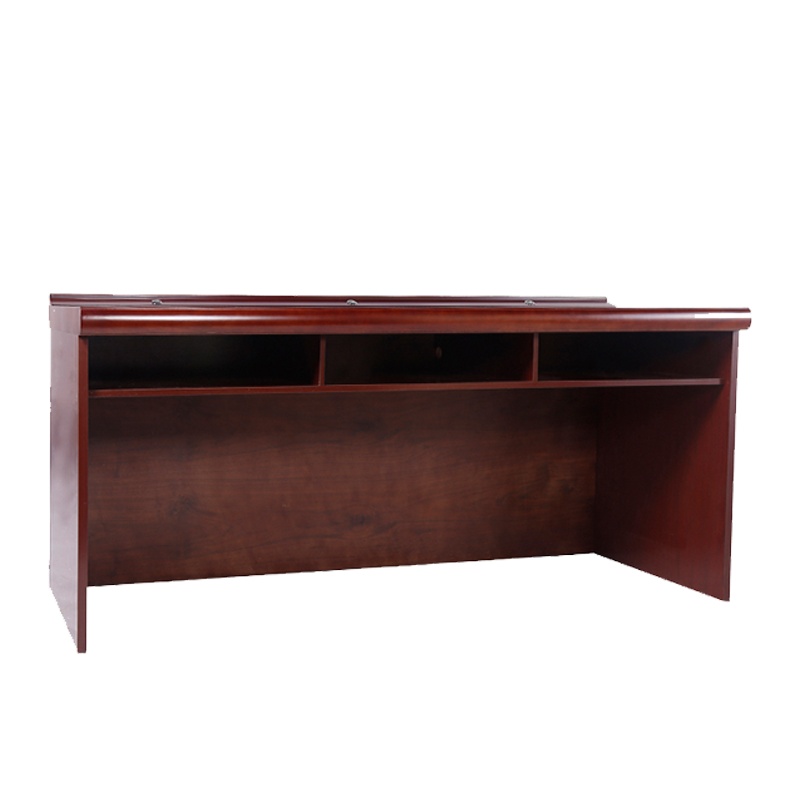 [理政]油漆条桌 培训桌 演讲桌 讲课台 会议台 三人位