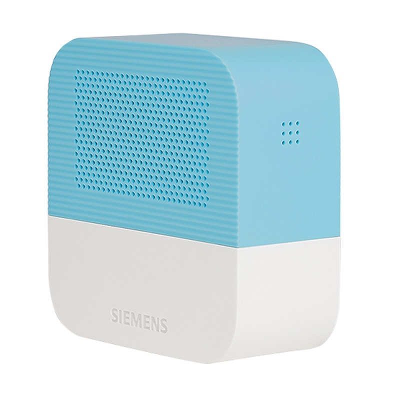 西门子(SIEMENS) 西睿系列智能便携式空气检测仪甲醛+PM2.5检测盒子晴空蓝家用气体检测报警器