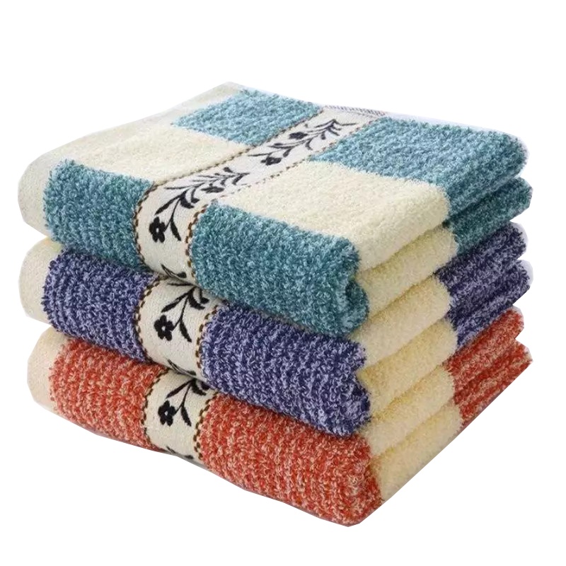 金号 11011 纯棉毛巾 吸水柔软 缇缎面巾 男女通用 76*34 两条装 (单位:件)