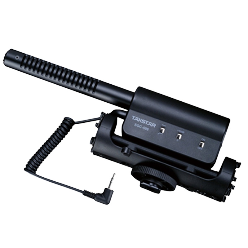 得胜(TAKSTAR) SGC-598 摄像机单反话筒专业相机外接收音采访麦克风 摄像/采访麦克风