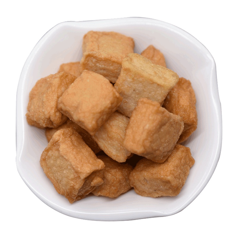 盖世 冷冻鱼豆腐 400g*2 袋装 海鲜火锅烧烤食材 鱼丸周边