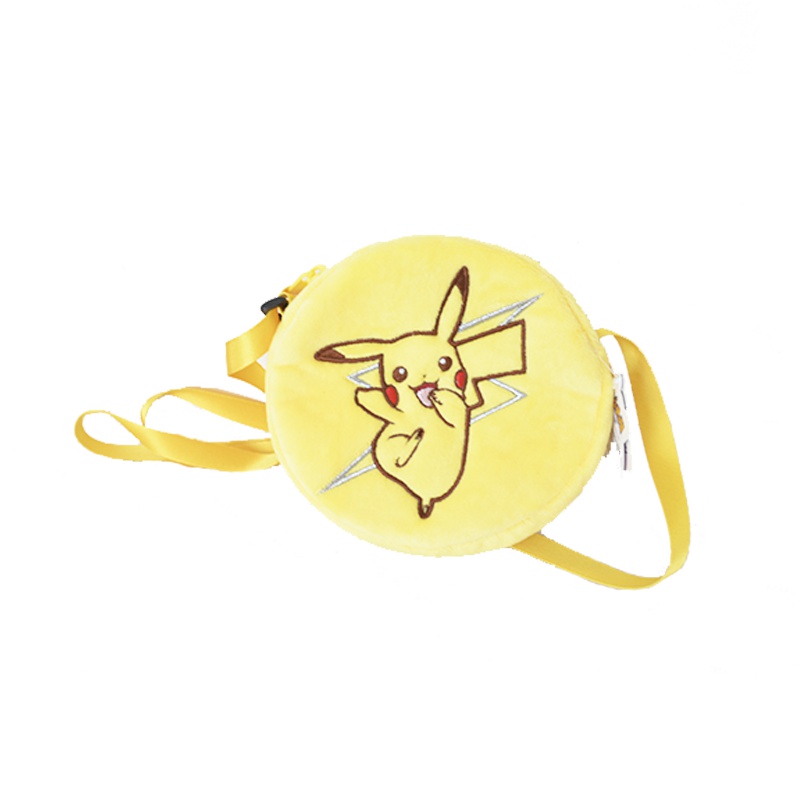 宝可梦-皮卡丘系列圆形小挎包（可爱款)-LB1019