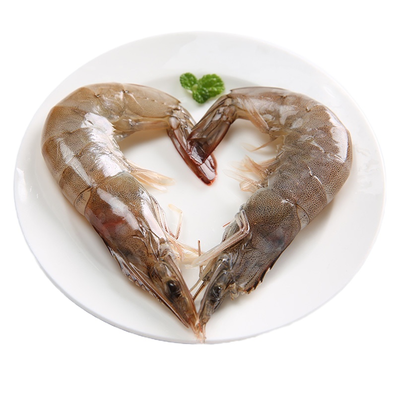 [五个农民]顺丰速运 青岛海捕大虾 带箱4斤装 14-16cm中号虾 个头饱满 肉质紧实