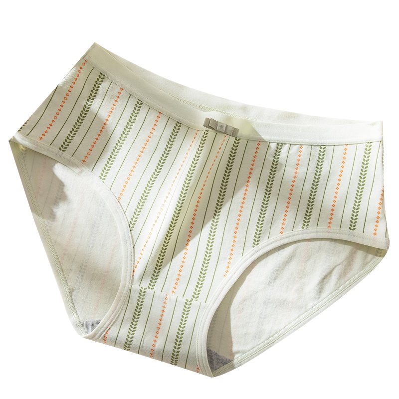 浪莎内裤女士中腰纯棉大红色内裤纯棉 女式中腰结婚喜庆100%棉裤裆三角短裤