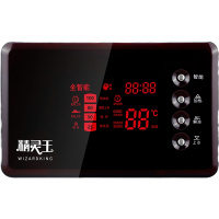 创新者 太阳能热水器控制器全自动上水显示屏智能测控仪通用型节能控制器 主机+20米2芯硅钢+无压阀