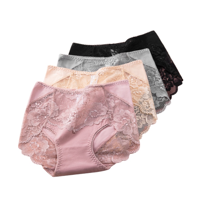 ENK 镂空诱惑 系列 女士三角内裤 4条装