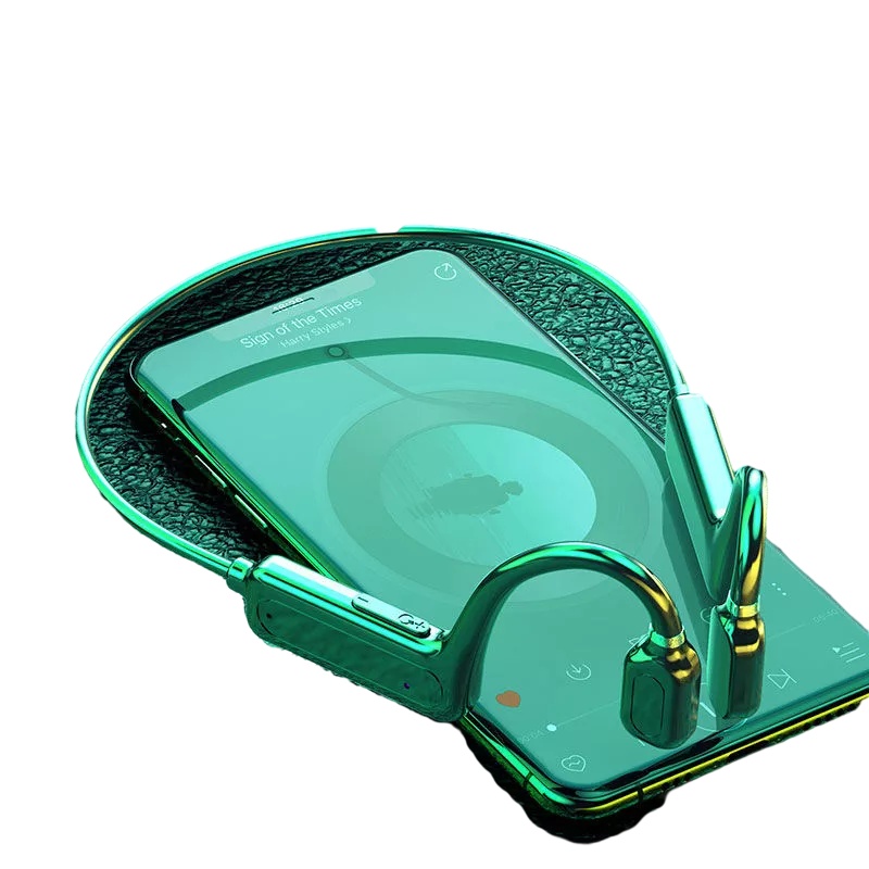 优束 不入耳黑科技传声无线运动挂耳蓝牙耳机安卓华为vivo苹果OPPO通用