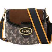 【预定】20新款 COACH KAT 20 马车图案印花马鞍包 88236 17.1*20.9*6.3CM