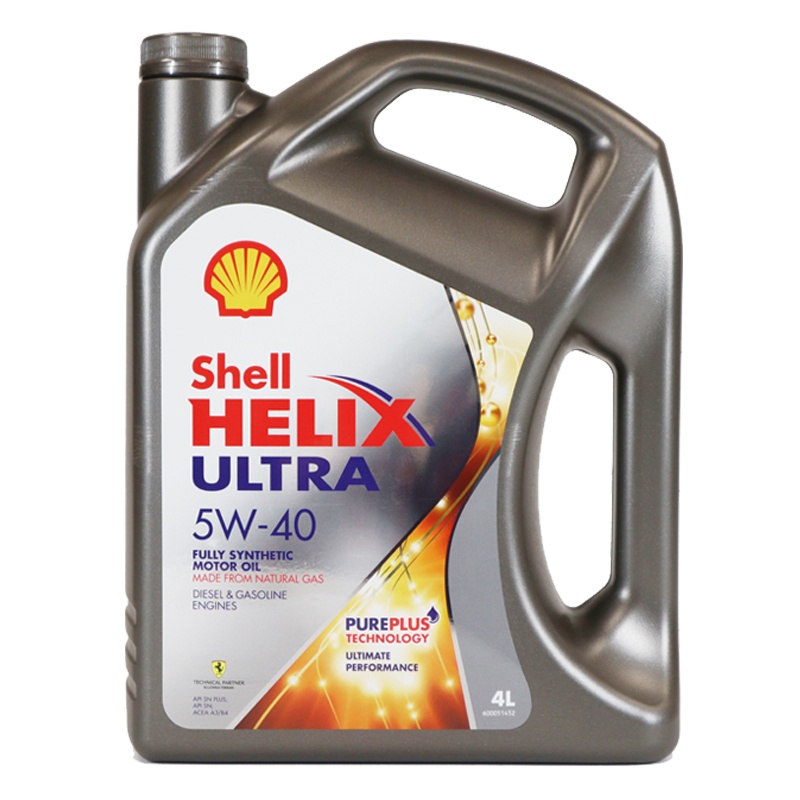 壳牌(Shell )超凡喜力Helix Ultra 5W-40 SN级全合成机油 4L/瓶 欧洲原装进口 新旧包装随机发
