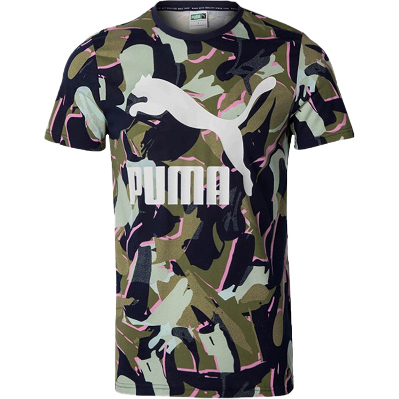 PUMA彪马 男子运动短袖T恤Classics Logo Tee 579037