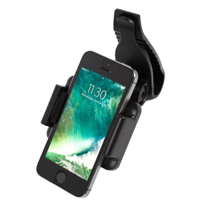 火豹车载遮阳板手机支架 车载支架汽车用手机座导航支架通用型 CT-606遮阳板支架手机座