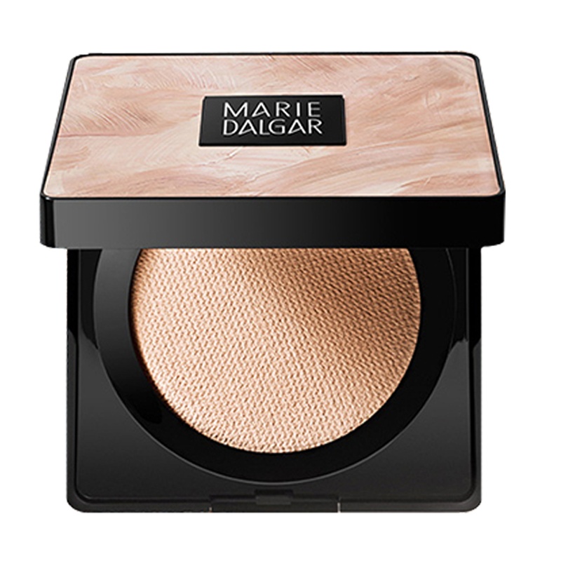 玛丽黛佳无感大师亲肤透亮粉饼01# 木兰迟（亮肤色） 定妆持久控油自然裸妆保湿干粉正品