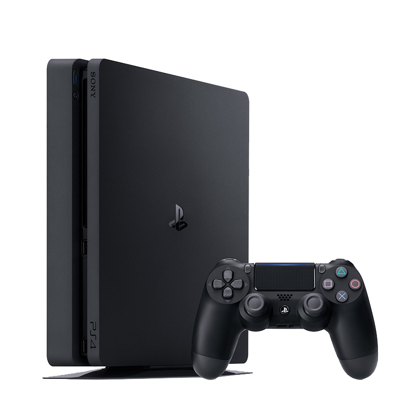 索尼(SONY) PS4 新年大作套装(黑色 500GB)国行家用游戏机 4k超清 火爆畅玩