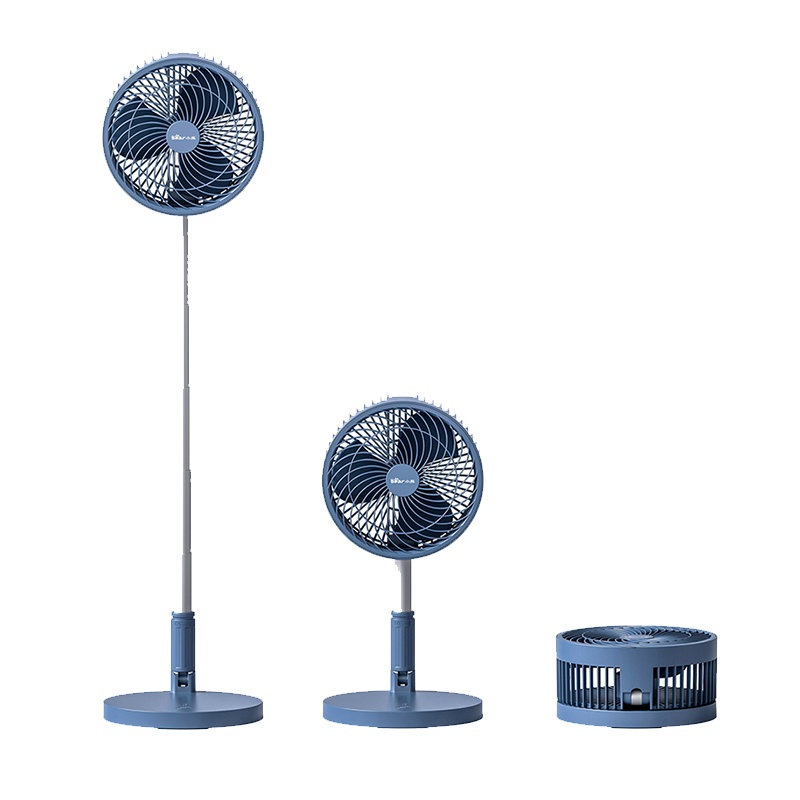 Bear/小熊电风扇DFS-A09D1落地家用大风力立式摇头伸缩折叠壁台式