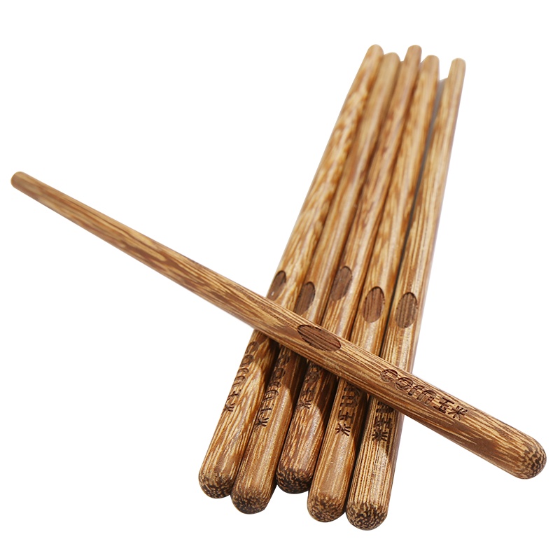 玉米(corn) 鸡翅木指纹儿童练习筷 18cm有指纹印一双 实木无漆无蜡 指纹设计 婴儿学习筷纠正筷宝宝筷子 实木筷子