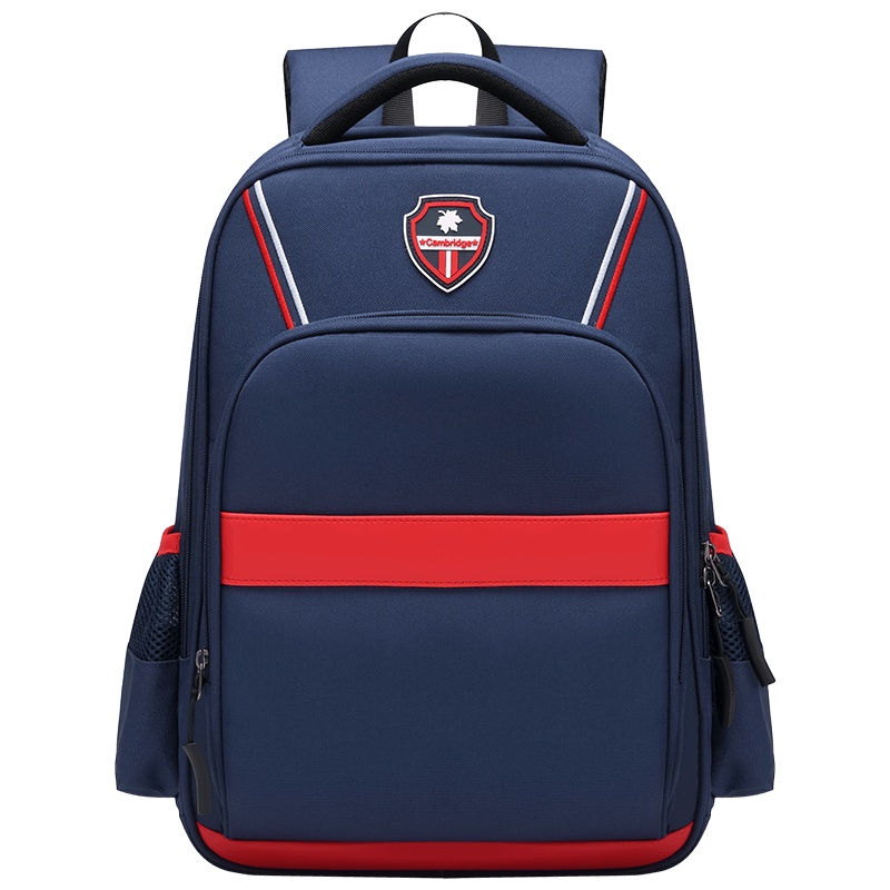 高尔夫GOLF轻便时尚中小学生书包英伦休闲大容量背包防泼水多隔层双肩包男童书包