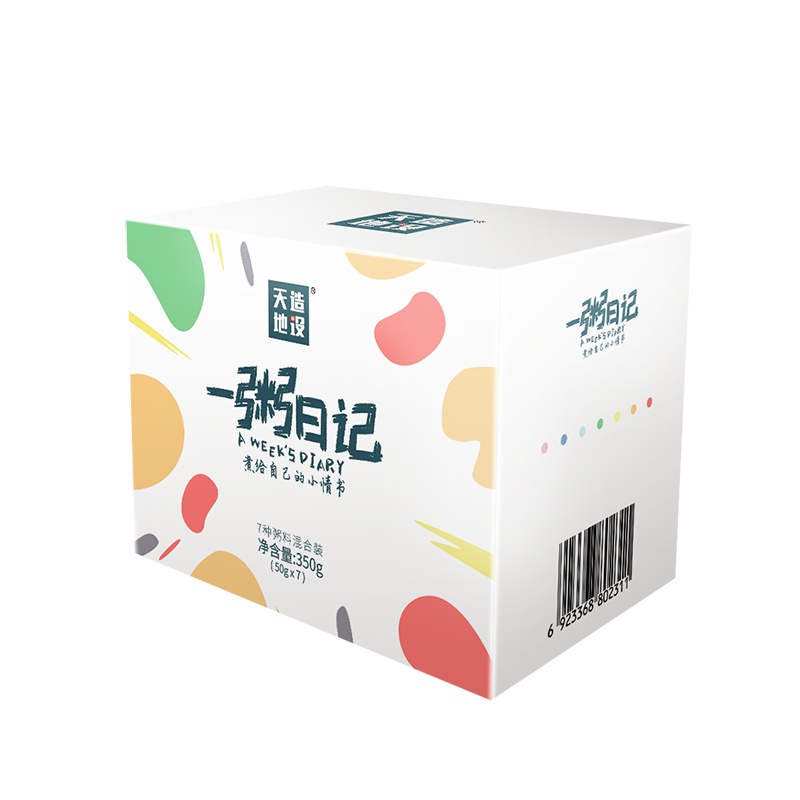 天造地设一粥日记七日粥 五谷杂粮组合粗粮粥早餐粥独立小包装50g*7