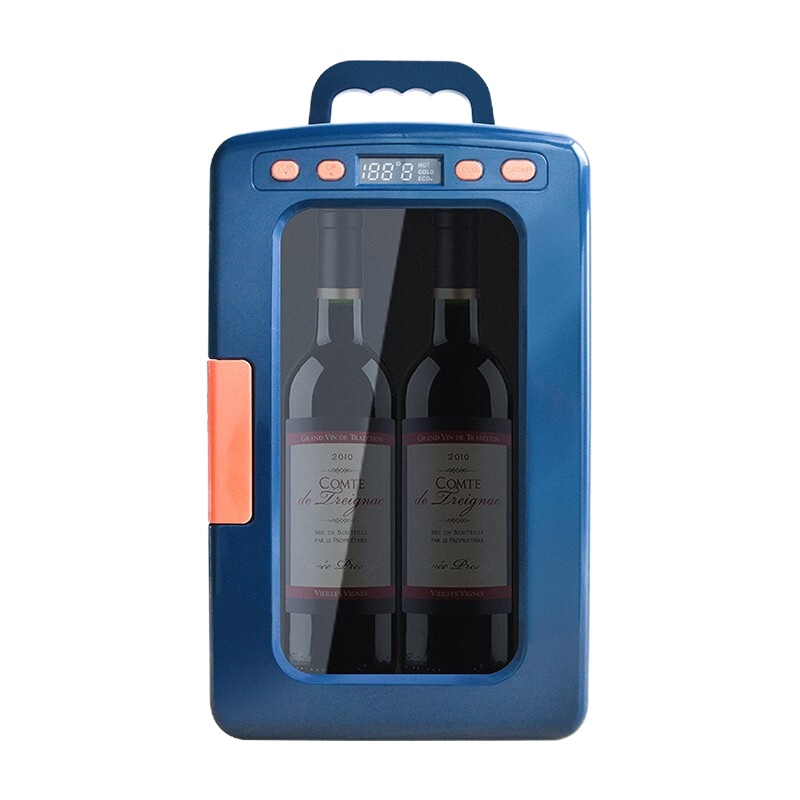 车管家GJ-AC12车载双核数控冰箱车家两用便携式冷藏加热宿舍办公室汽车用电冰箱