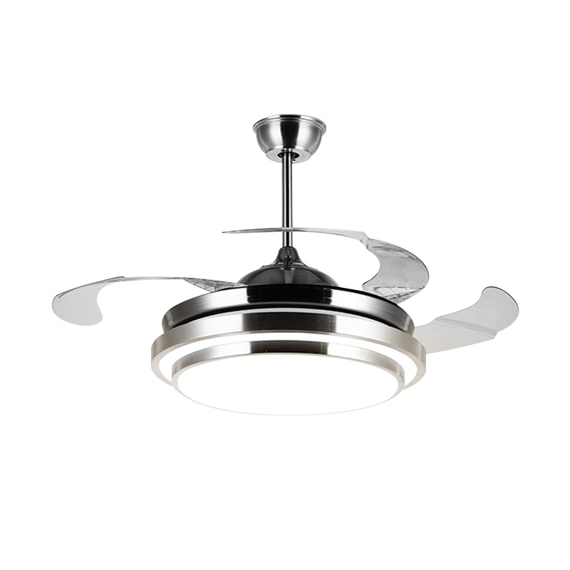 荣事达风扇吊灯一体家用餐饭厅餐桌茶室极简约现代电吊扇灯具