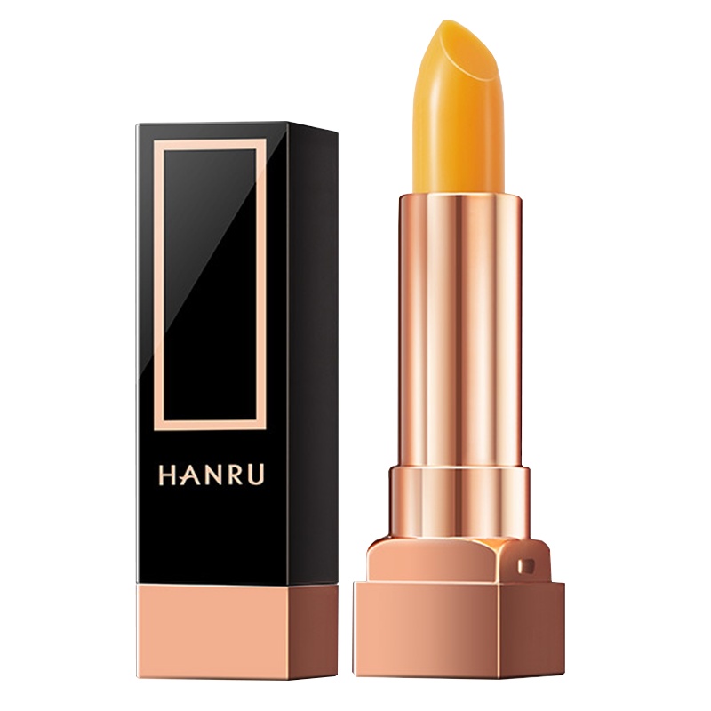 韩汝海茴香奢彩润唇膏变色口红滋润变色唇膏保湿护理嫩唇冬季保湿 H517