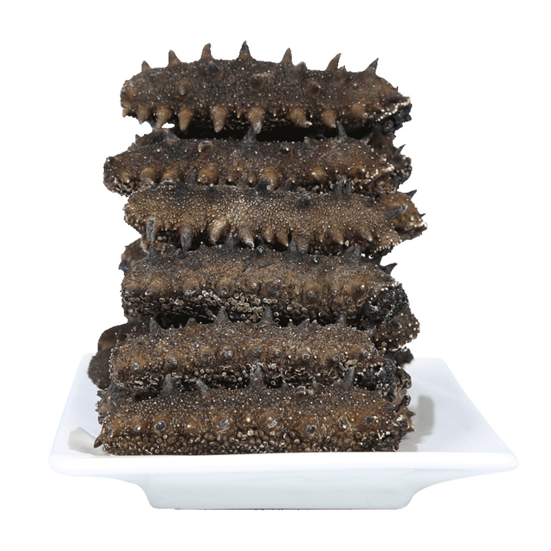 神龙岛7A淡干海参250g 30-50头 刺参海参干货海鲜大盒整装