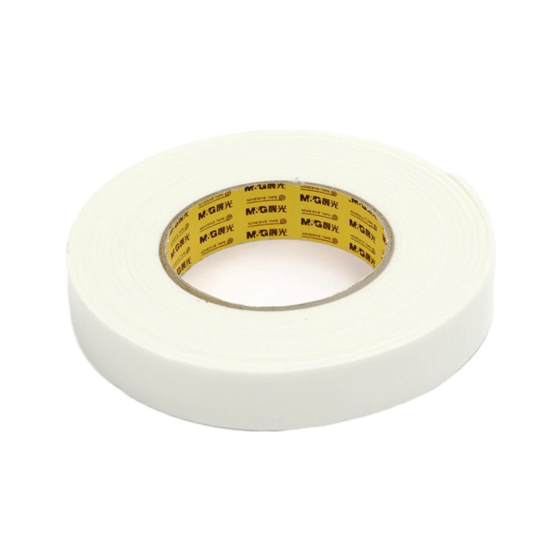 晨光双面泡棉胶带AJD97354 24mm*5y 白色 单卷装(起订量不足72卷不发货)