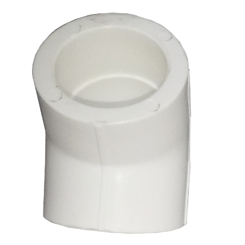 语塑 PPR水管配件 45度弯头DN50 9只装 此单品不零售 企业定制