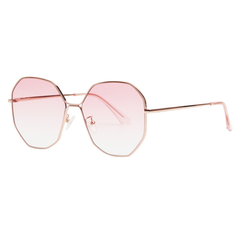 宝视达眼镜女韩版潮太阳镜时尚2020新款多边形渐变品牌太阳镜墨镜FF7004