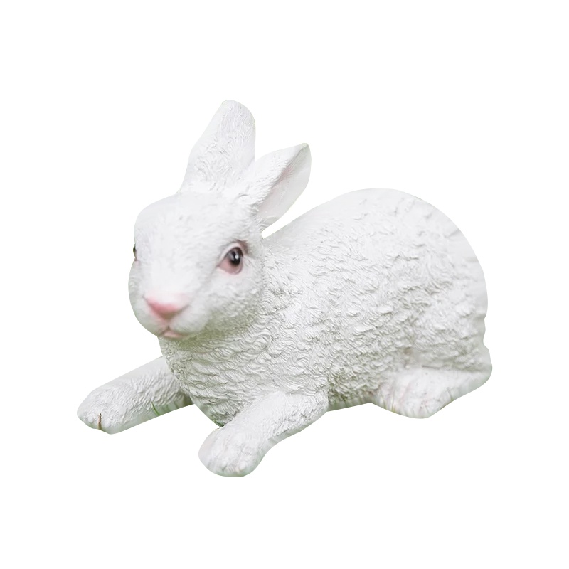 [砳石]创意卡通兔妈妈园艺装饰品