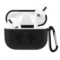 高铭宣 创意airpodspro保护套液态硅胶新款超薄可爱3苹果三代无线蓝牙耳机套airpodspro3简约黄色