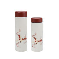 苏宁宜品复古保温杯高颜值不锈钢潮图中国风男生女生高档便捷泡茶杯喝茶