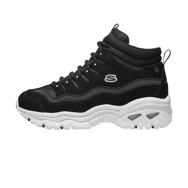 斯凯奇（SKECHERS）Energy厚底熊猫鞋老爹鞋女子高帮运动鞋66666246
