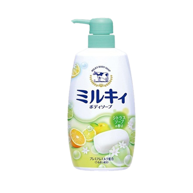 Cow 牛牌 牛乳石碱柚子活力沐浴露 550毫升[到期时间2025-03-30]