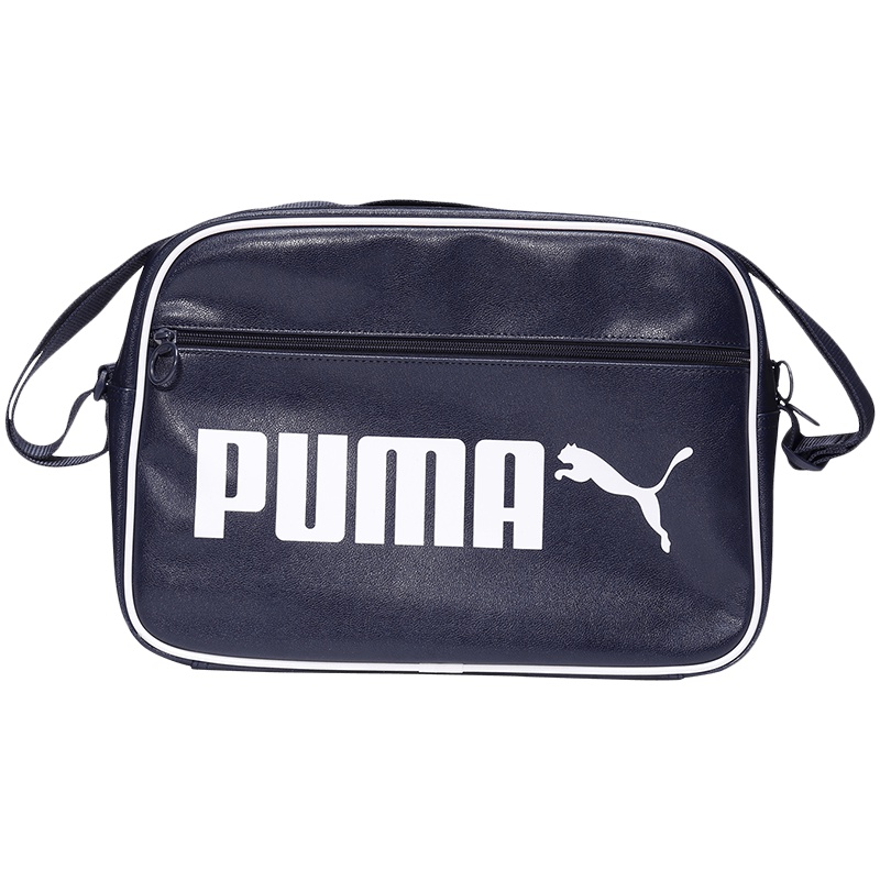PUMA彪马男包女包运动包时尚皮质休闲包单肩背包斜挎包076642