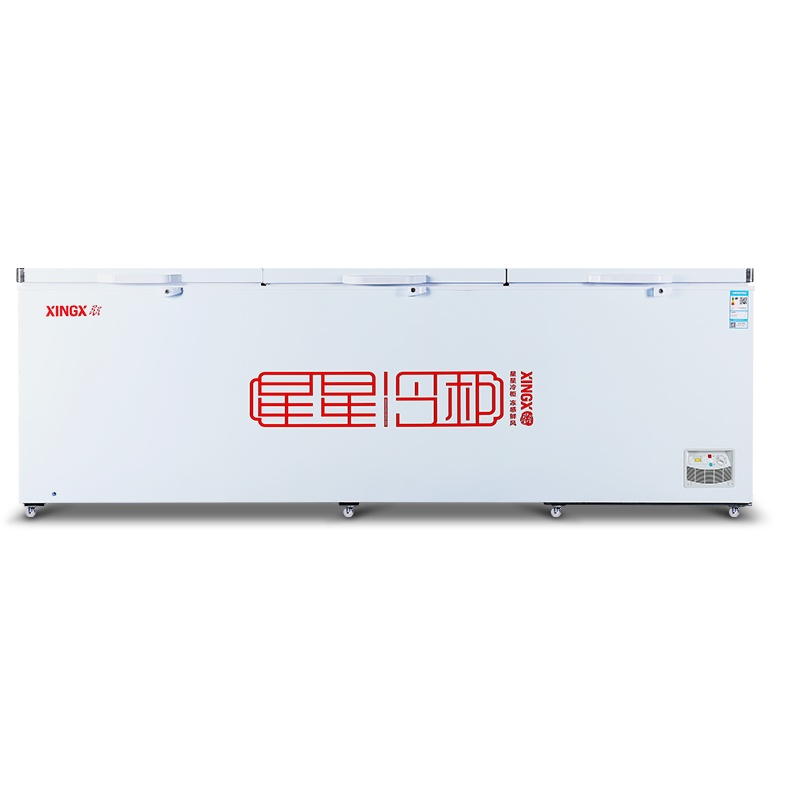 星星(XINGX) BD/BC-1598GE 1507升 商用卧式冷柜 冷冻冷藏转换 一级能效 超大容量 一键除霜
