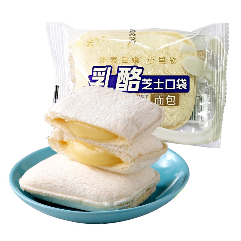 兰象岩乳酪芝士口袋面包500g