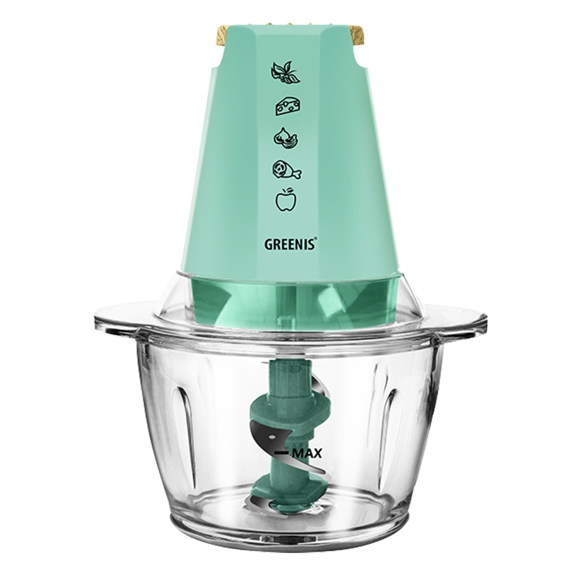 Greenis格丽思绞肉机F-8001家用多功能电动小型搅拌碎肉机搅饺馅菜蒜蓉辅食机料理机