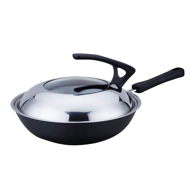 爱仕达(ASD) 锅具34CM锈不了铁锅炒菜锅铁锅锅具CF34B1J