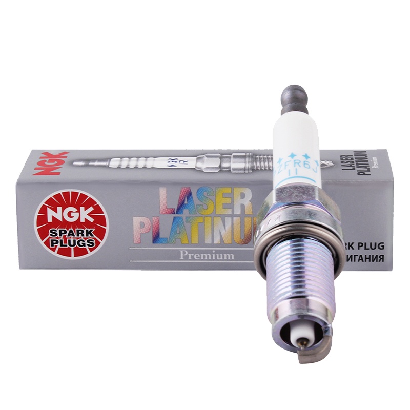 NGK 双铂金火花塞 PZFR6J-11 3586 六支装 奥迪A8/大众辉腾