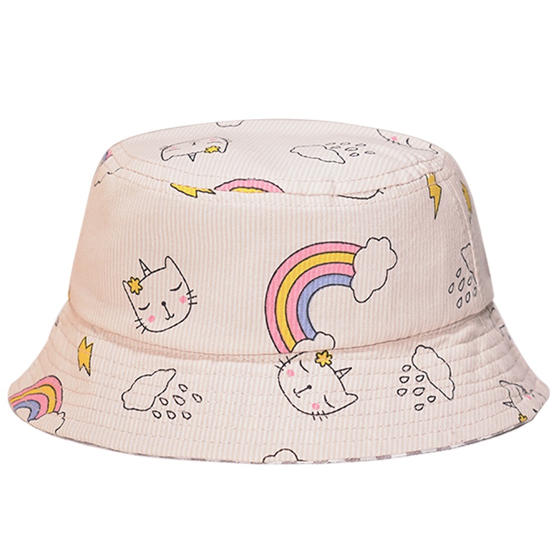 宝宝帽子婴儿帽子春秋款可爱卡通遮阳防风渔夫帽3-6-12-24个月宝宝男女儿童帽